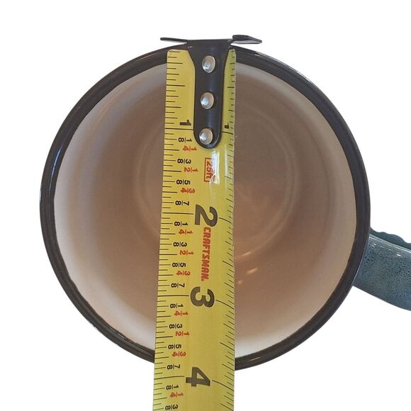 Owls On A Limb Mug for Owl Lovers Coffee Cup with Owls 16 oz Glazed Pottery - Picture 7 of 15